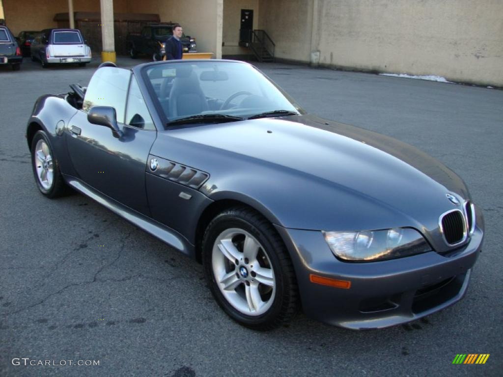 2000 Z3 2.3 Roadster - Steel Grey Metallic / Black photo #4