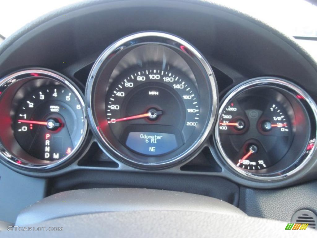 2011 Cadillac CTS -V Coupe Gauges Photo #42338376