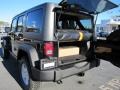2011 Black Jeep Wrangler Unlimited Rubicon 4x4  photo #9