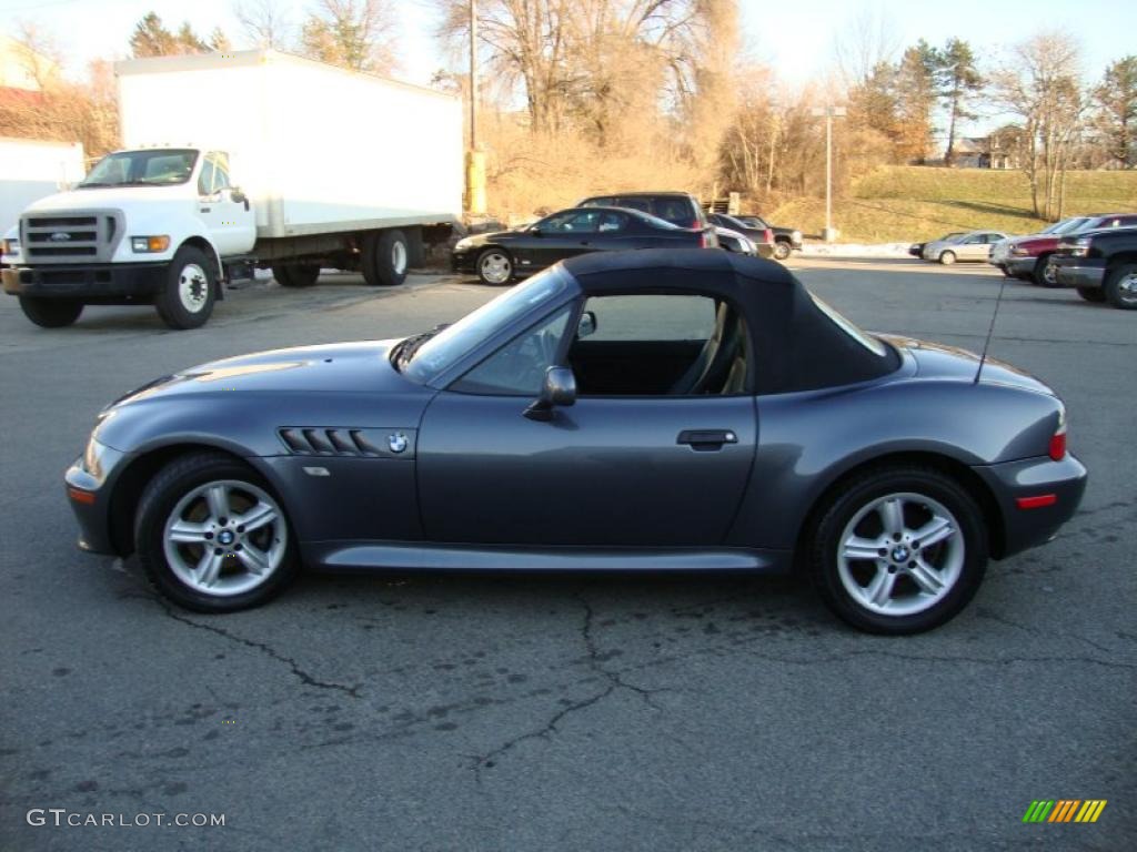 2000 Z3 2.3 Roadster - Steel Grey Metallic / Black photo #39