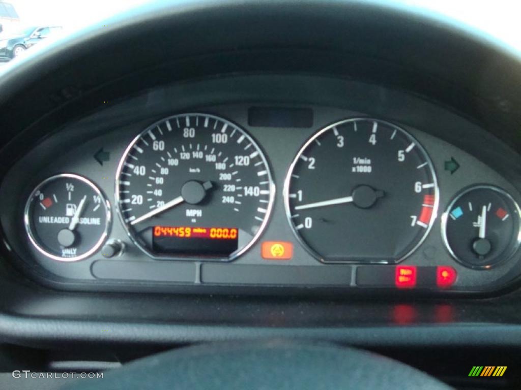 2000 BMW Z3 2.3 Roadster Gauges Photo #42338721