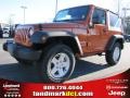 2011 Mango Tango Pearl Jeep Wrangler Sport S 4x4  photo #1