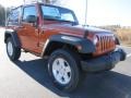 2011 Mango Tango Pearl Jeep Wrangler Sport S 4x4  photo #4