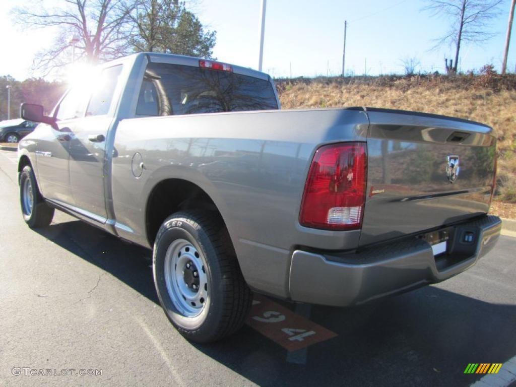 2011 Ram 1500 ST Quad Cab - Mineral Gray Metallic / Dark Slate Gray/Medium Graystone photo #2