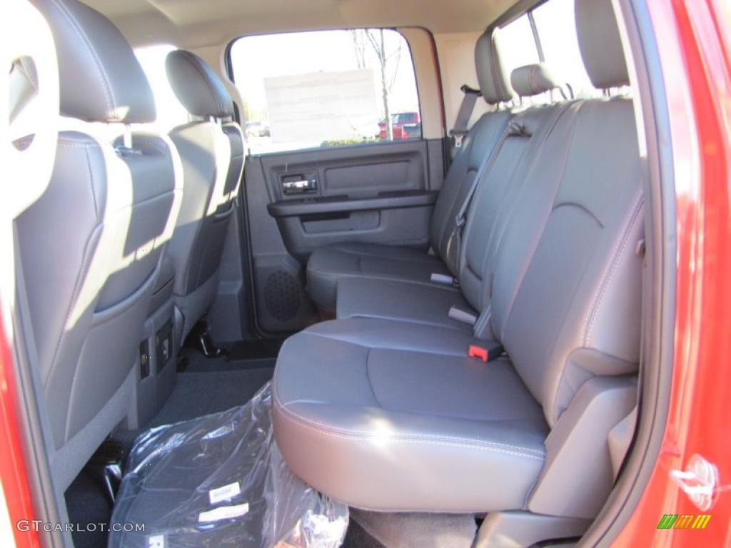 2011 Ram 1500 Sport Crew Cab - Flame Red / Dark Slate Gray photo #8