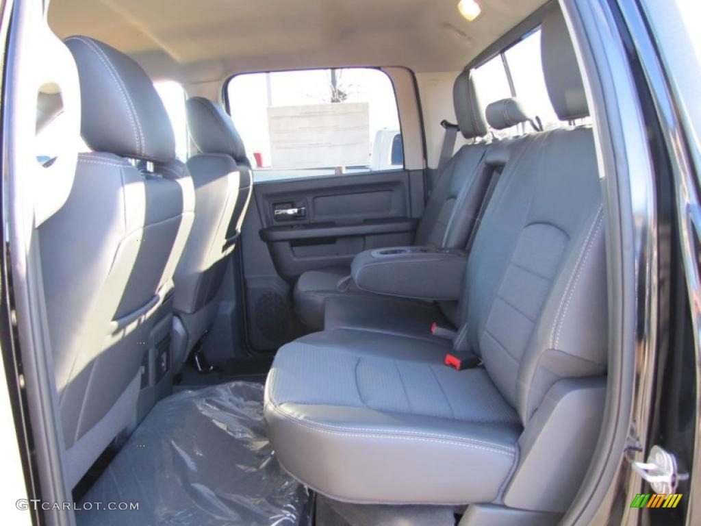 2011 Ram 1500 Sport Crew Cab - Brilliant Black Crystal Pearl / Dark Slate Gray photo #8