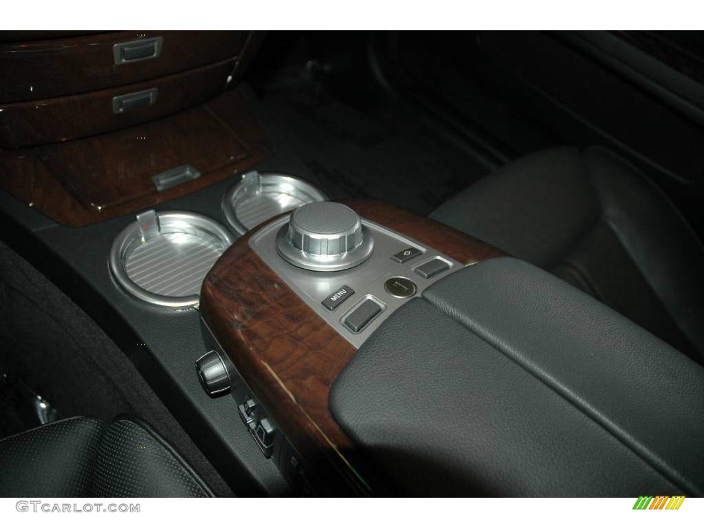 2006 7 Series 750i Sedan - Black Sapphire Metallic / Black Nasca Leather photo #18
