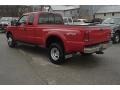 2000 Red Ford F350 Super Duty Lariat Extended Cab 4x4 Dually  photo #3
