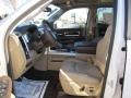 2011 Bright White Dodge Ram 1500 Laramie Crew Cab 4x4  photo #7