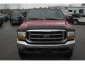 2000 Red Ford F350 Super Duty Lariat Extended Cab 4x4 Dually  photo #6