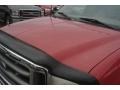 2000 Red Ford F350 Super Duty Lariat Extended Cab 4x4 Dually  photo #7