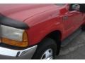 2000 Red Ford F350 Super Duty Lariat Extended Cab 4x4 Dually  photo #8
