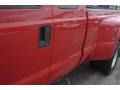 2000 Red Ford F350 Super Duty Lariat Extended Cab 4x4 Dually  photo #12