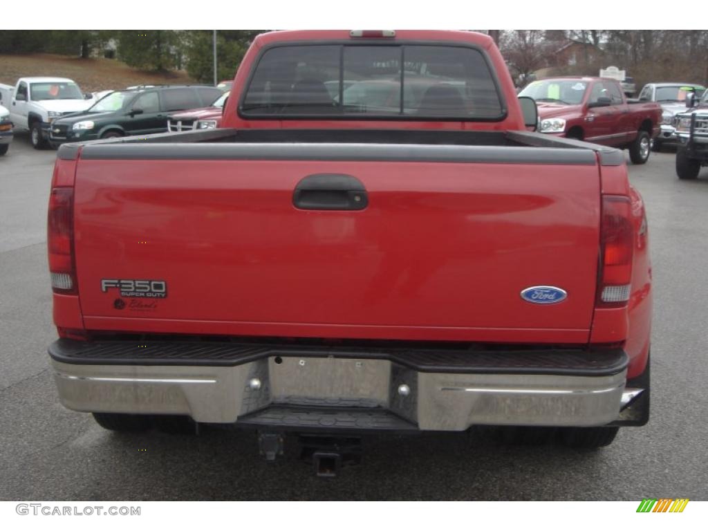 2000 F350 Super Duty Lariat Extended Cab 4x4 Dually - Red / Medium Parchment photo #22