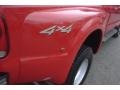 2000 Red Ford F350 Super Duty Lariat Extended Cab 4x4 Dually  photo #26
