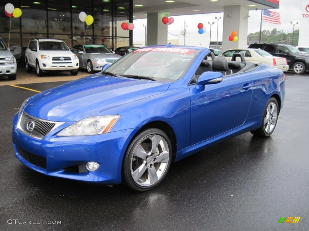 Ultrasonic Blue Mica 2010 Lexus IS 250C Convertible Exterior Photo #42340642