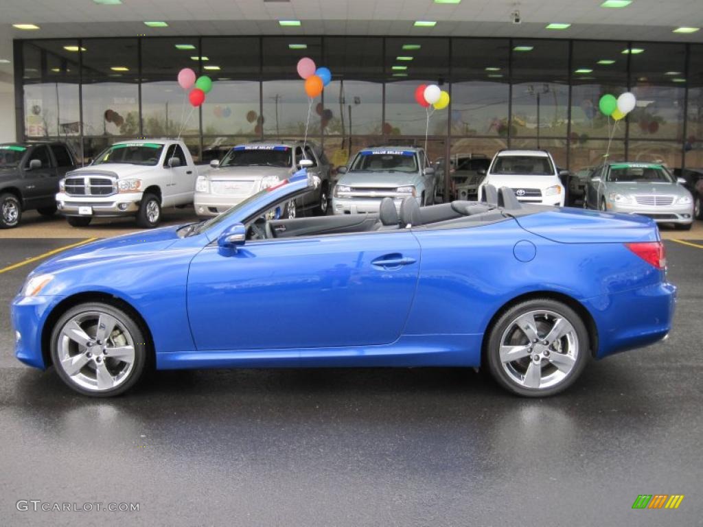Ultrasonic Blue Mica 2010 Lexus IS 250C Convertible Exterior Photo #42340660