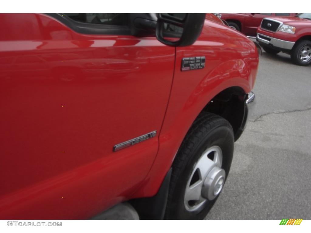 2000 F350 Super Duty Lariat Extended Cab 4x4 Dually - Red / Medium Parchment photo #33