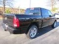 2011 Brilliant Black Crystal Pearl Dodge Ram 1500 Sport Crew Cab  photo #3