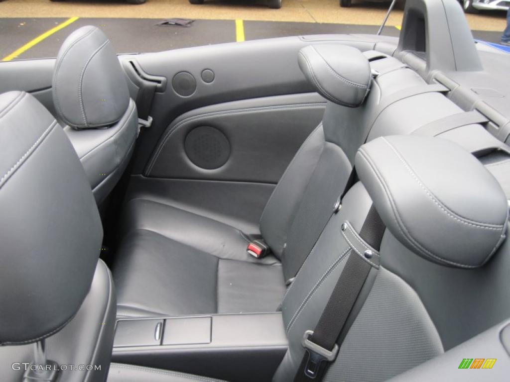 Black Interior 2010 Lexus IS 250C Convertible Photo #42340920
