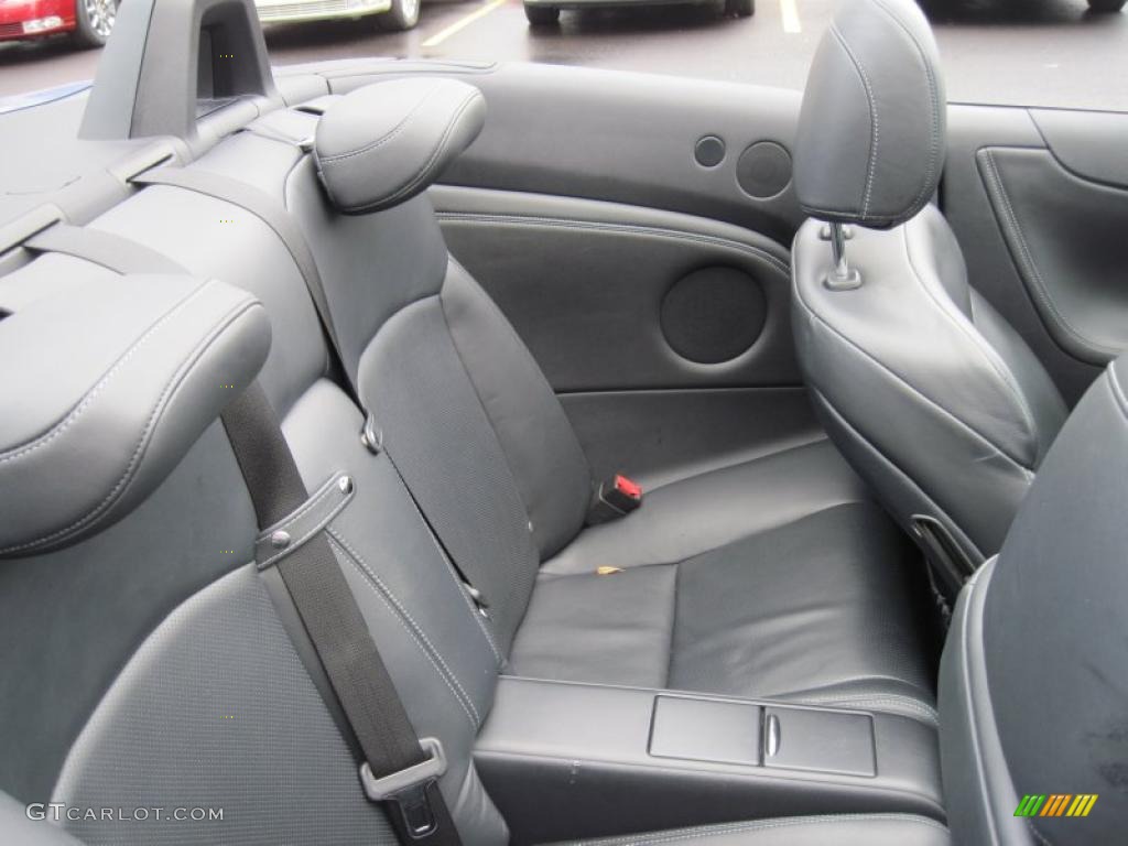 Black Interior 2010 Lexus IS 250C Convertible Photo #42340936