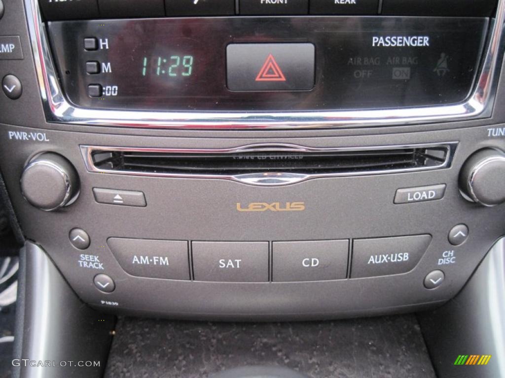 2010 Lexus IS 250C Convertible Controls Photo #42341076