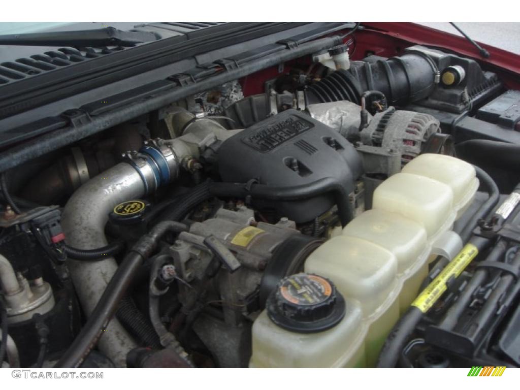 2000 Ford F350 Super Duty Lariat Extended Cab 4x4 Dually 7.3 Liter OHV 16V Power Stroke Turbo Diesel V8 Engine Photo #42341160