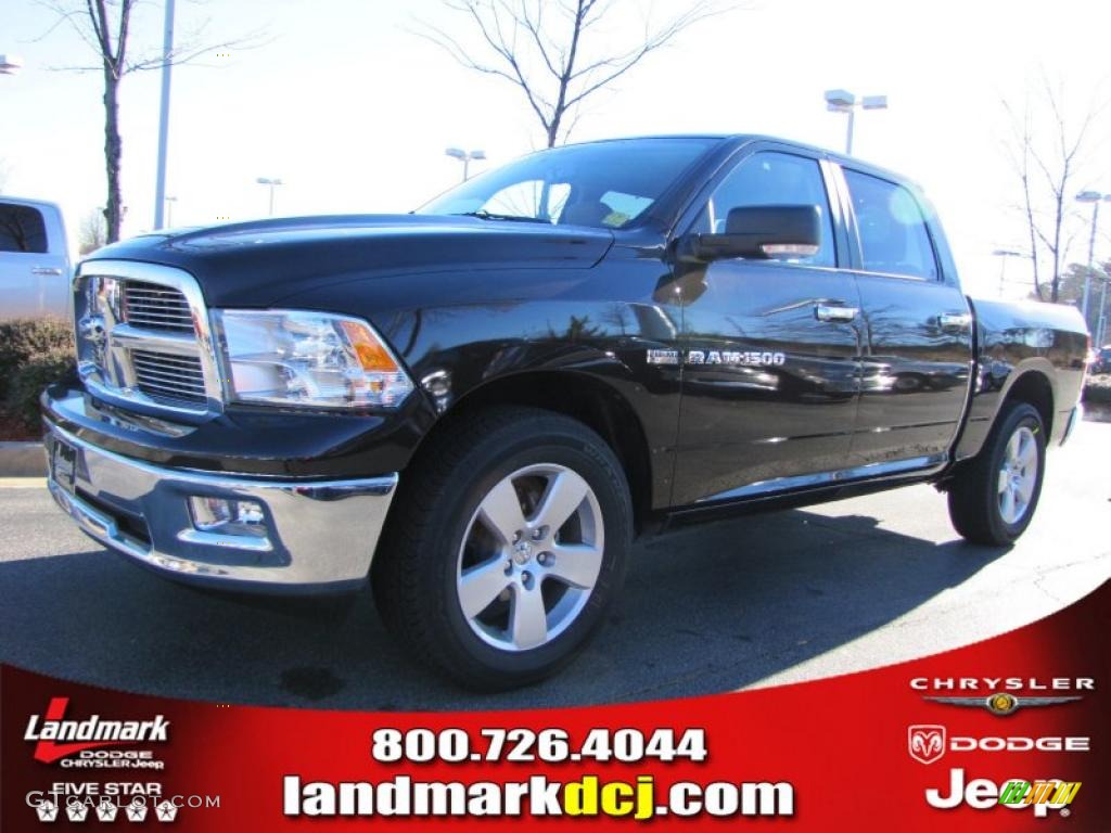 2011 Ram 1500 Big Horn Crew Cab - Rugged Brown Pearl / Light Pebble Beige/Bark Brown photo #1