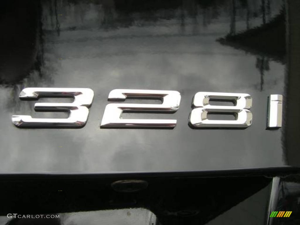 2008 3 Series 328i Sedan - Jet Black / Black photo #11