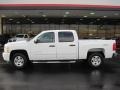 2008 Summit White Chevrolet Silverado 1500 LTZ Crew Cab 4x4  photo #2