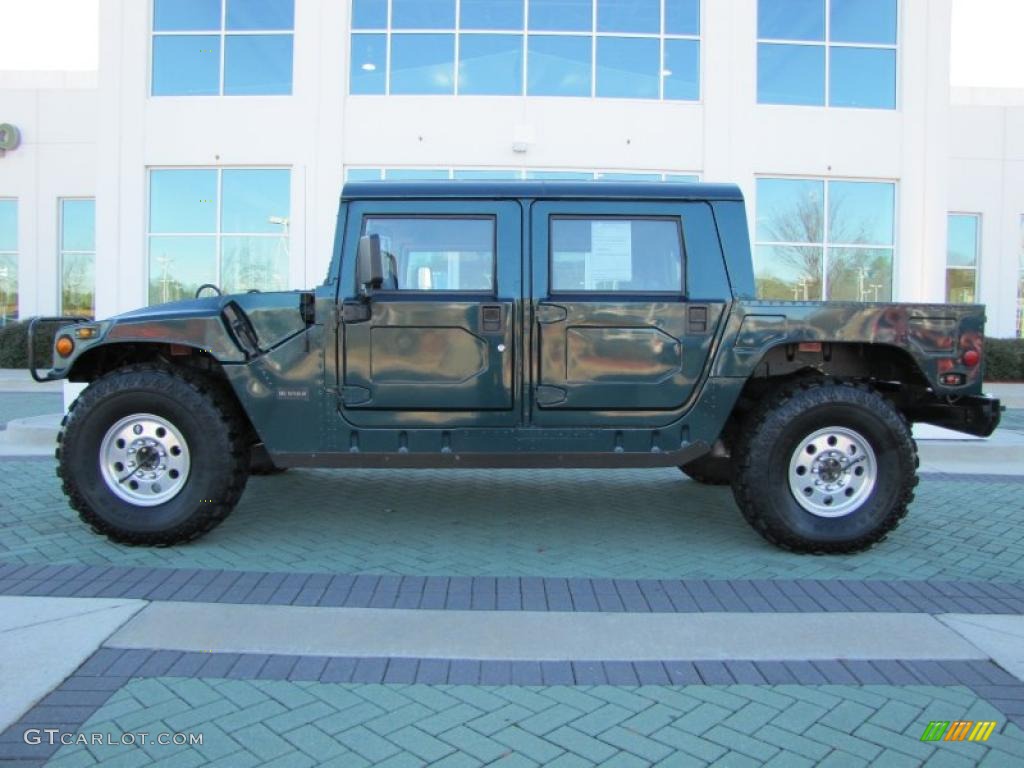 Dark Green Hummer H1