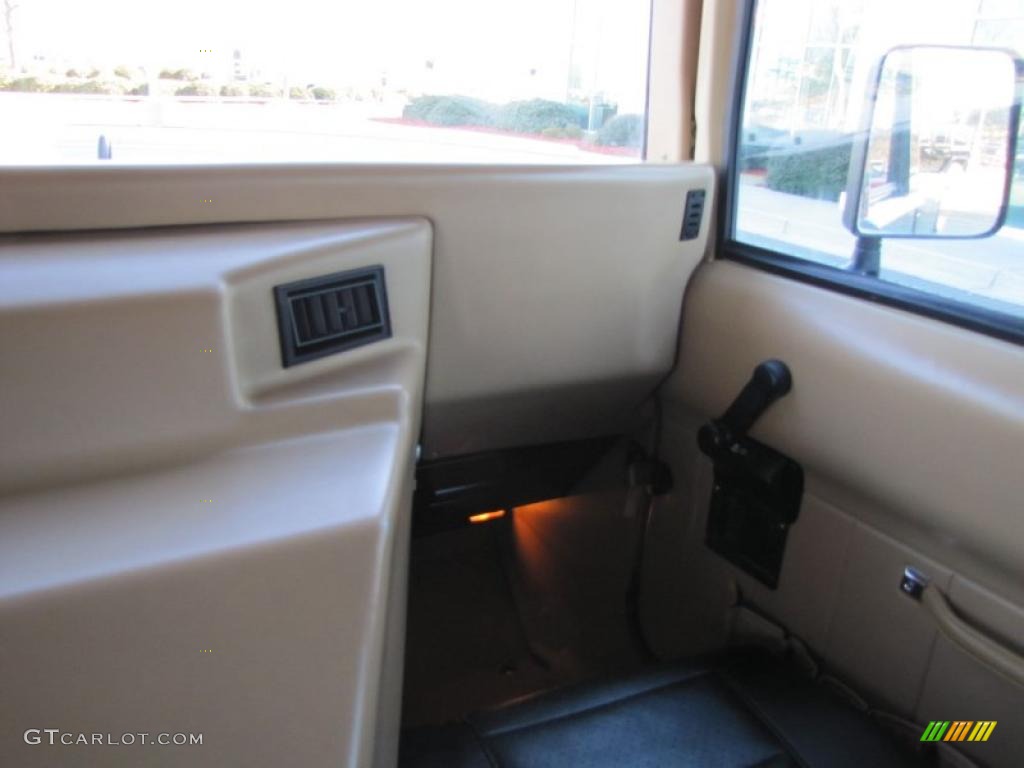 1993 Hummer H1 Hard Top Interior Color Photos
