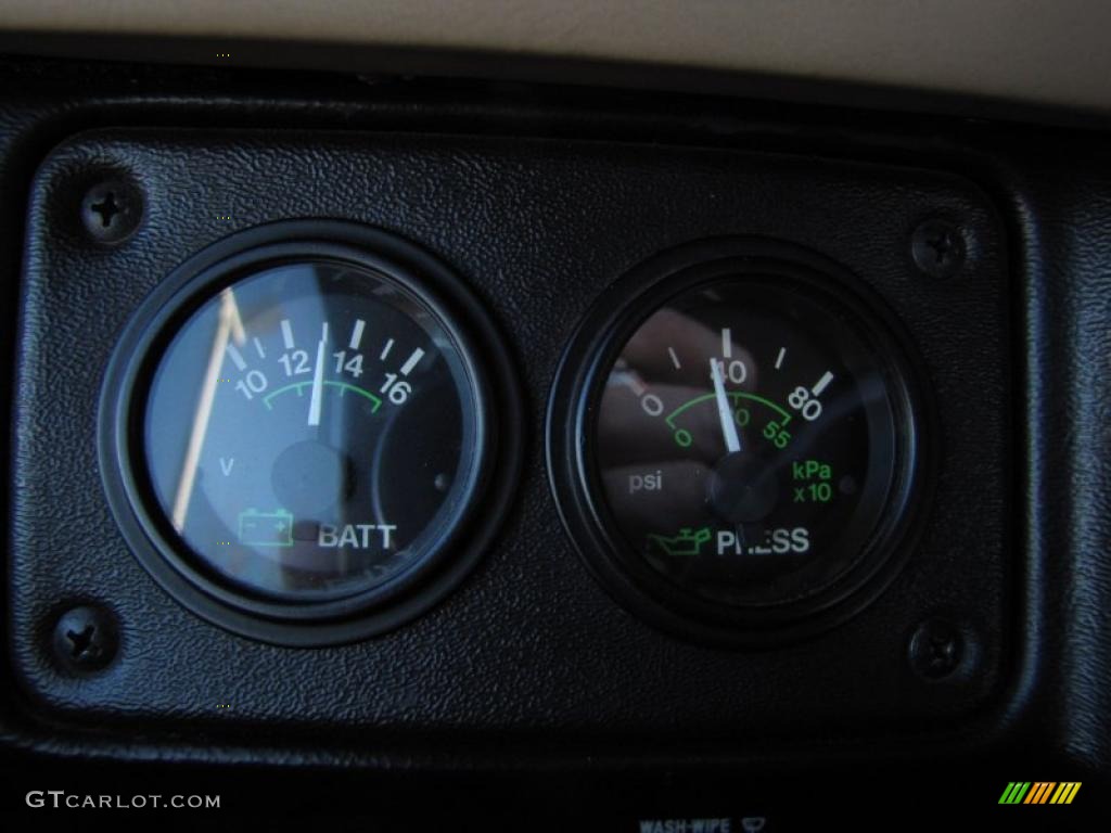 1993 Hummer H1 Hard Top Gauges Photo #42342260