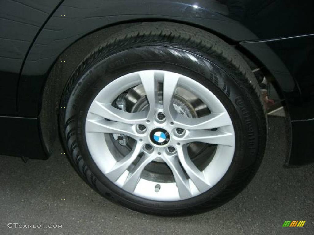 2008 3 Series 328i Sedan - Jet Black / Black photo #31