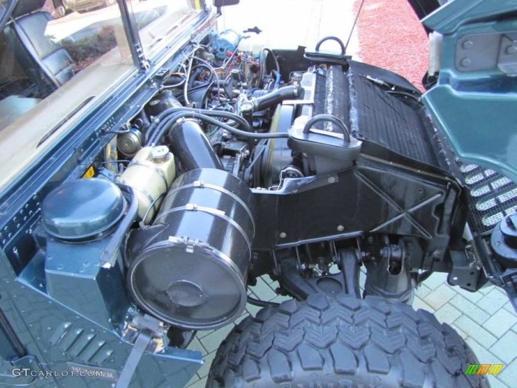 1993 Hummer H1 Hard Top 6.2 Liter OHV 16-Valve Diesel V8 Engine Photo #42342416