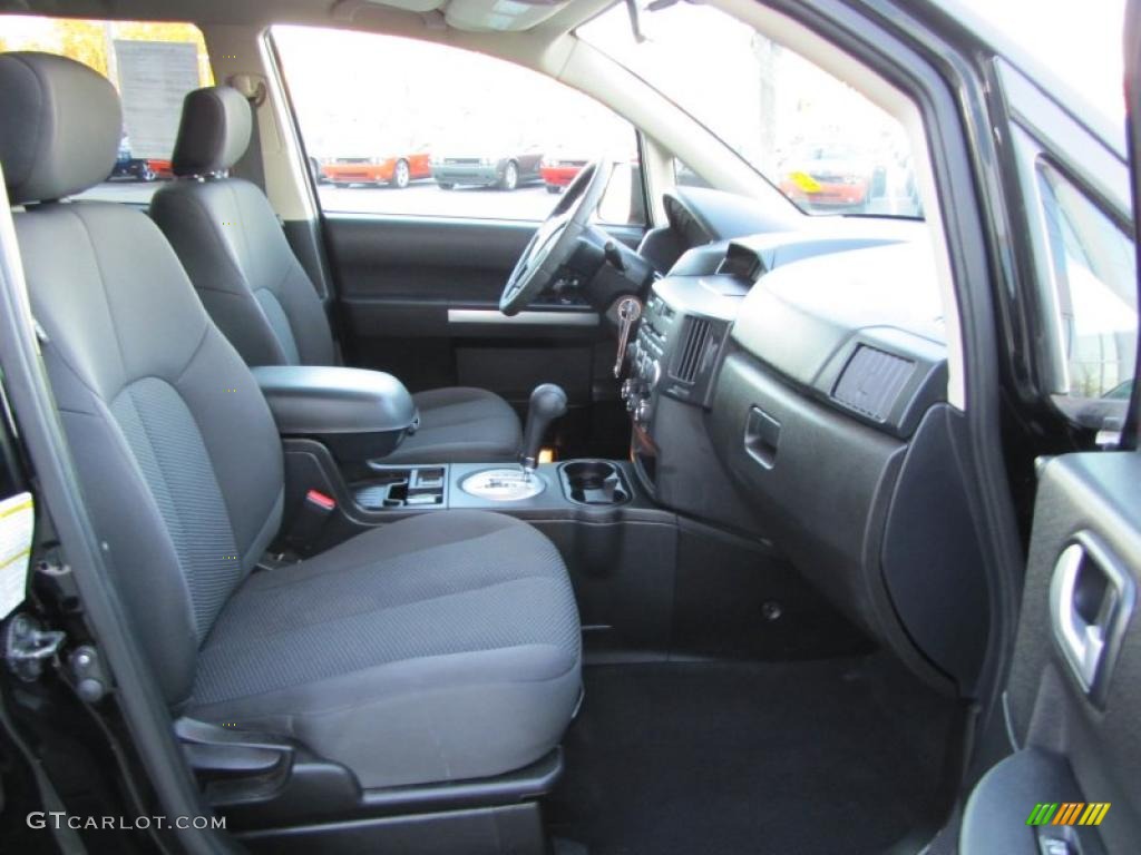 Black Interior 2007 Mitsubishi Endeavor LS Photo #42342726