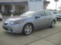 Forged Silver Pearl 2011 Acura TSX Sport Wagon Exterior