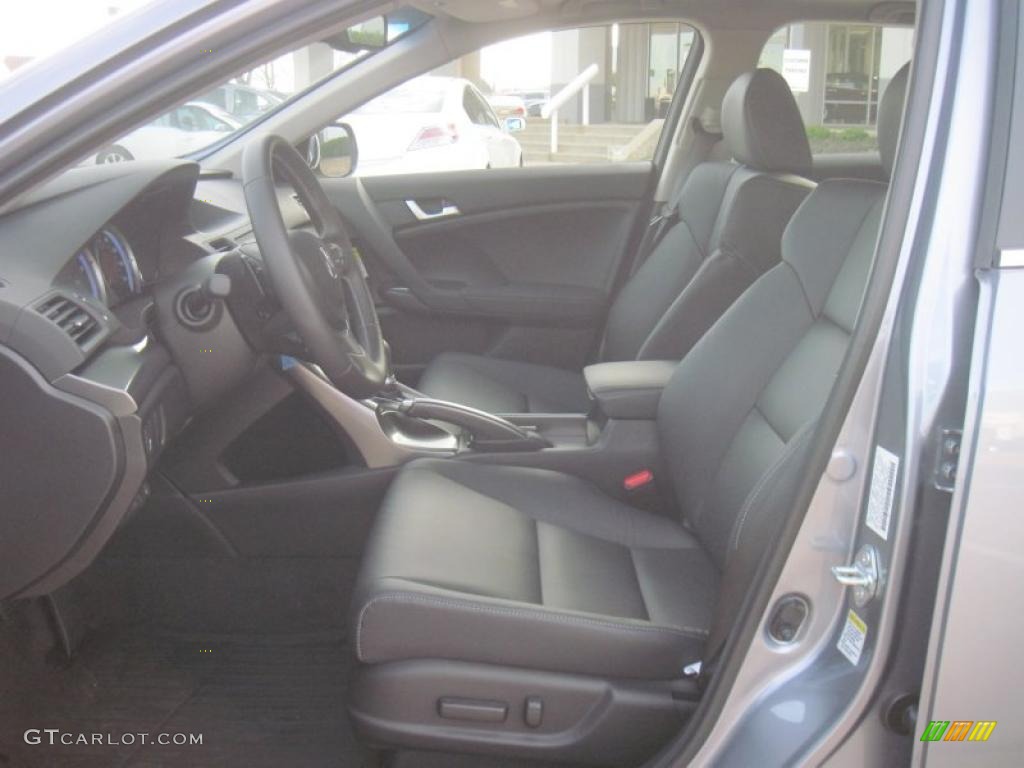 Ebony Interior 2011 Acura TSX Sport Wagon Photo #42344294