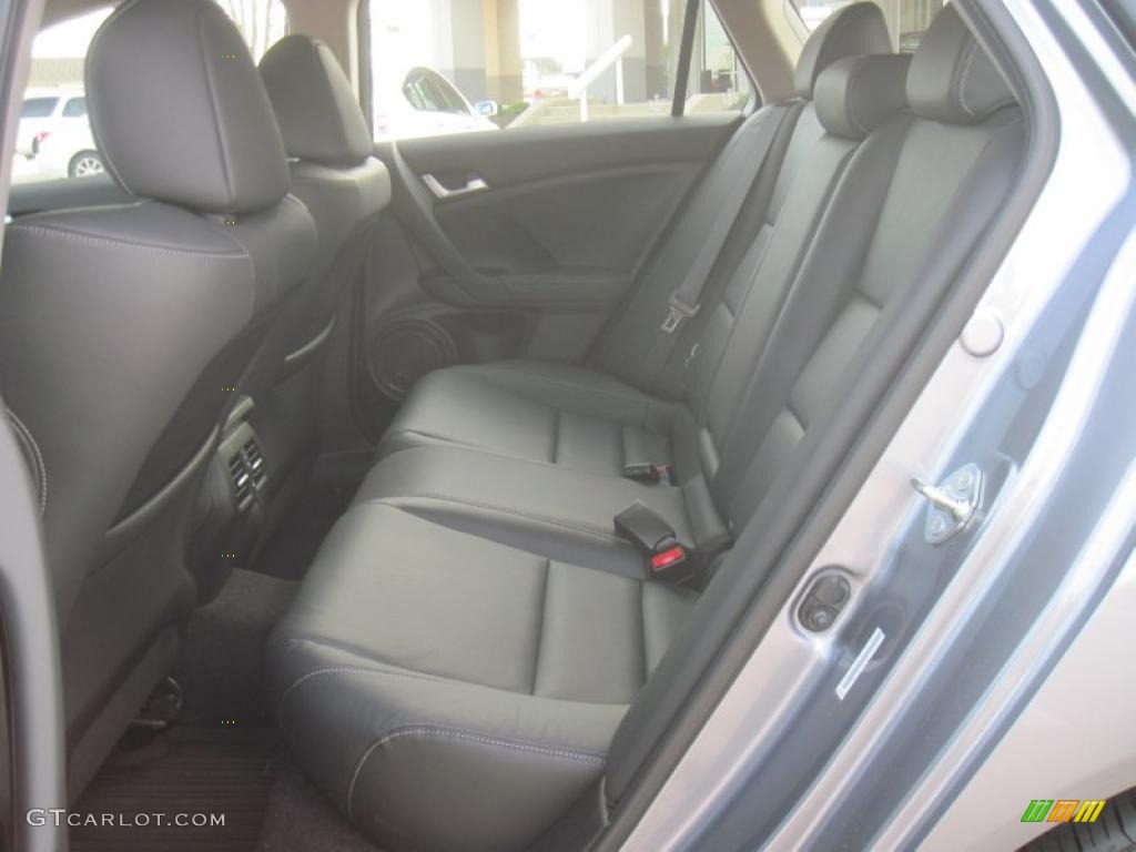Ebony Interior 2011 Acura TSX Sport Wagon Photo #42344308
