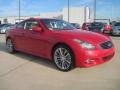 2011 Vibrant Red Infiniti G 37 Journey Coupe  photo #2