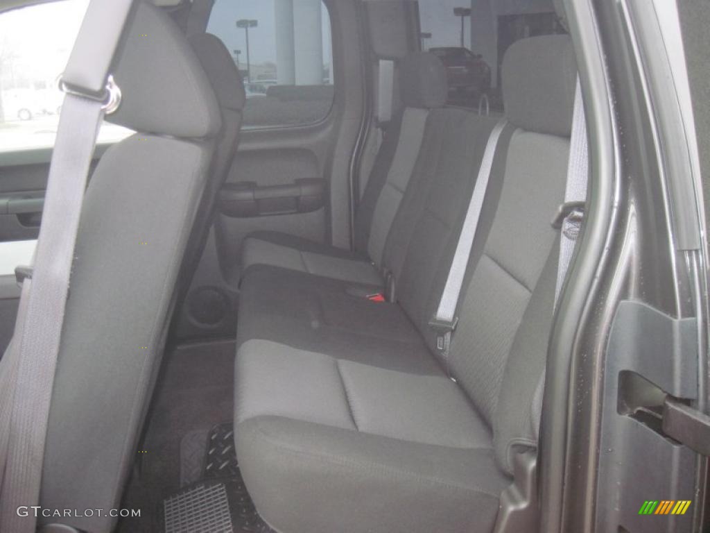 2010 Silverado 1500 LT Extended Cab 4x4 - Taupe Gray Metallic / Ebony photo #9