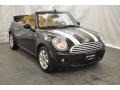 2010 Midnight Black Metallic Mini Cooper Convertible  photo #7