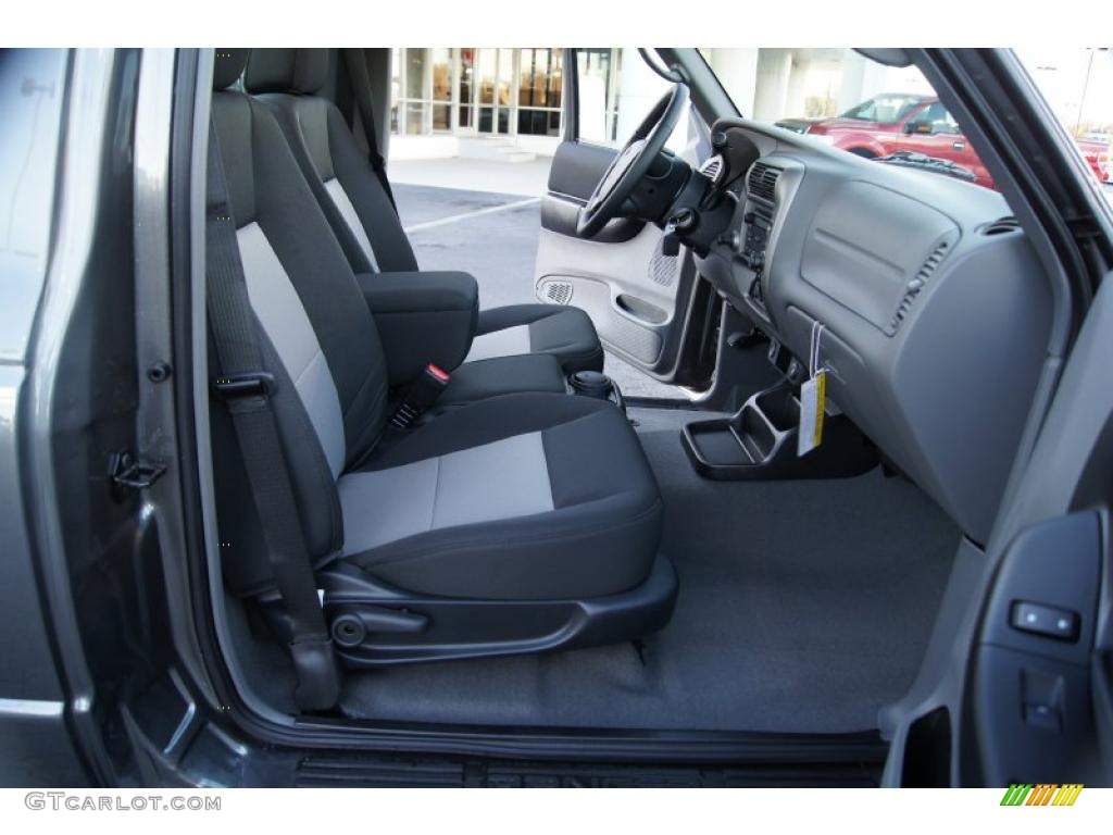 Medium Dark Flint Interior 2011 Ford Ranger XLT Regular Cab Photo #42345620