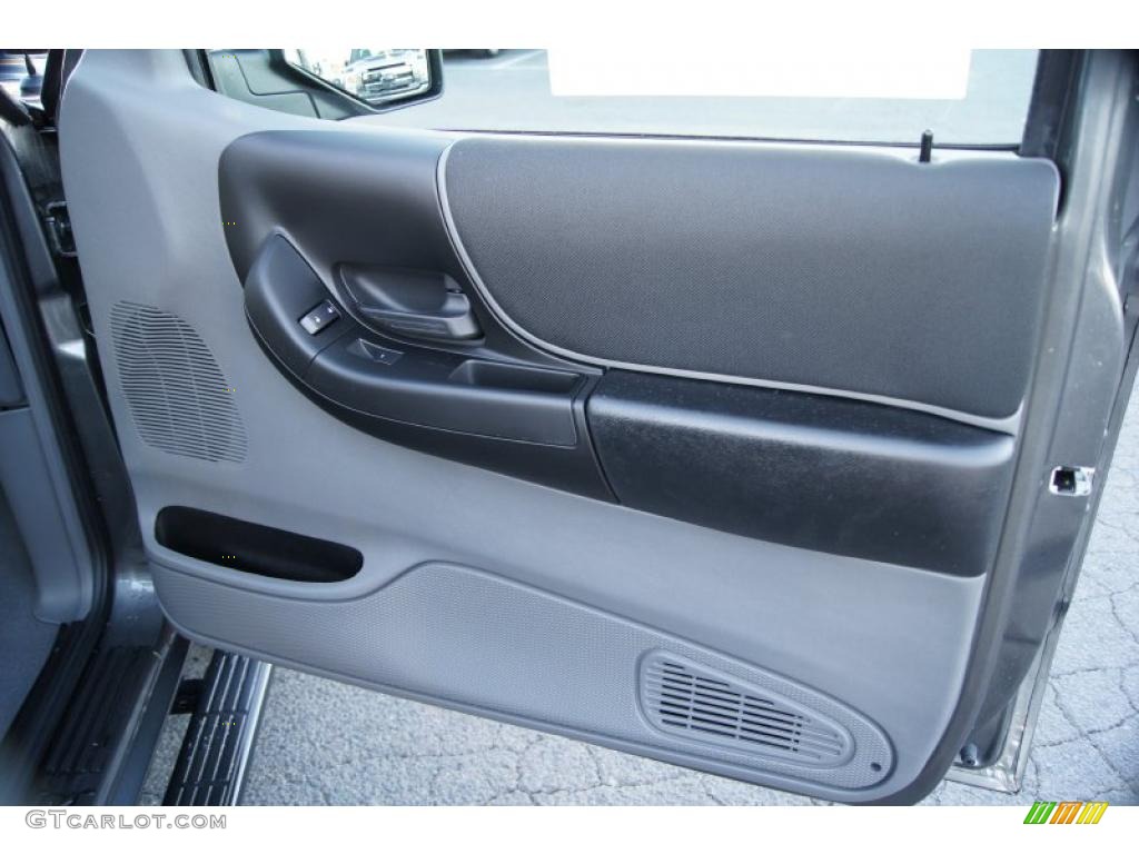 2011 Ford Ranger XLT Regular Cab Medium Dark Flint Door Panel Photo #42345636