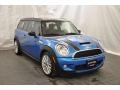 2010 Laser Blue Metallic Mini Cooper John Cooper Works Clubman  photo #7