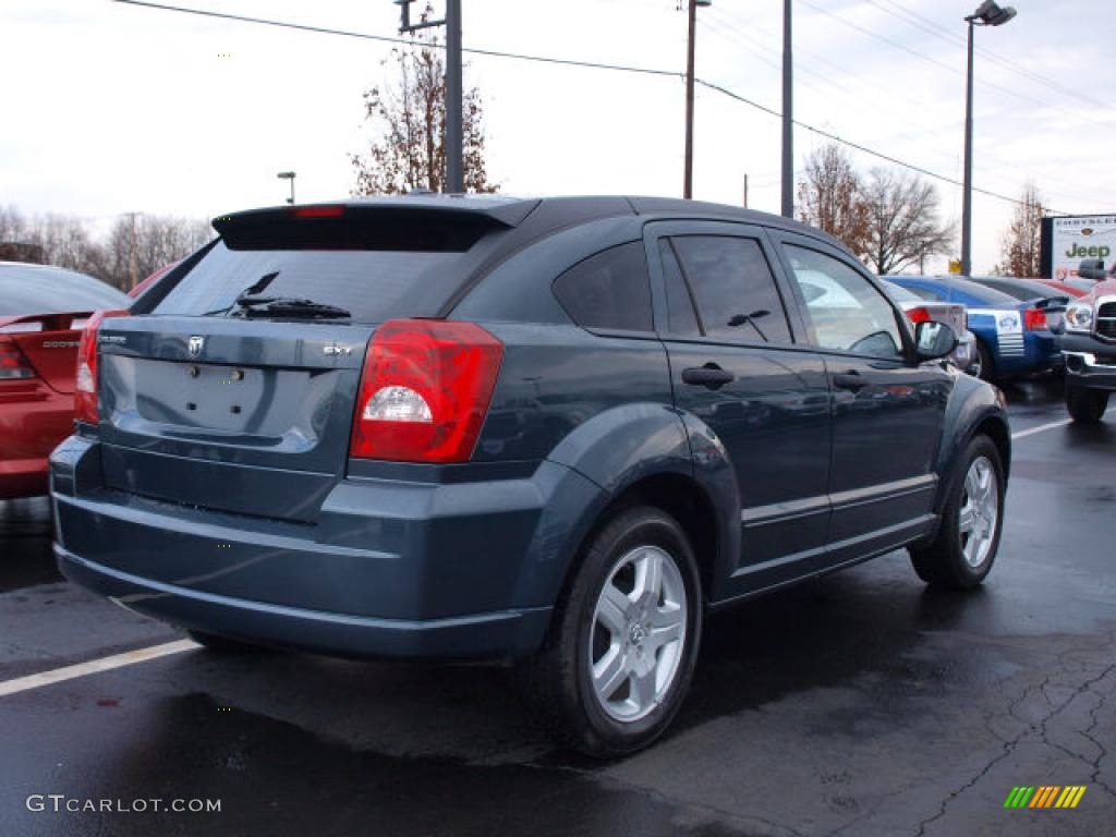 2008 Caliber SXT - Steel Blue Metallic / Dark Slate Gray photo #3