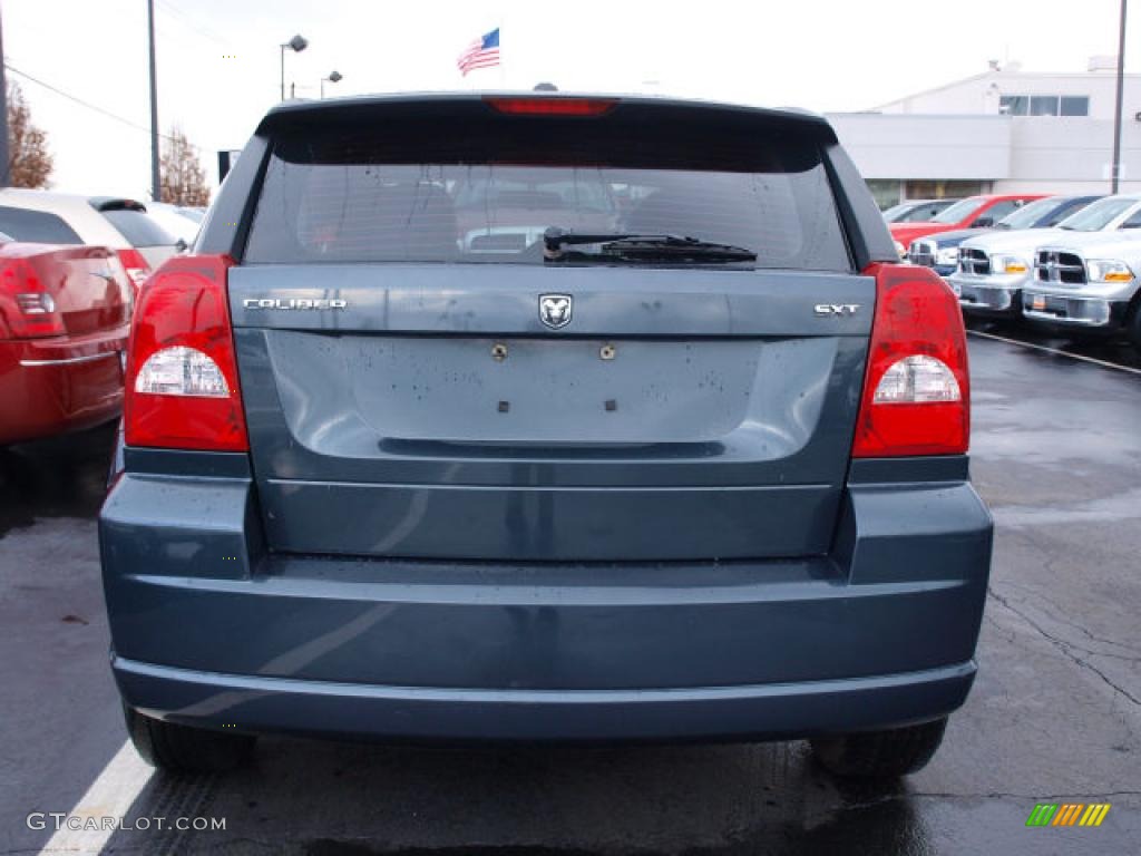 2008 Caliber SXT - Steel Blue Metallic / Dark Slate Gray photo #6