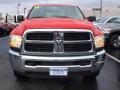 2010 Flame Red Dodge Ram 2500 SLT Crew Cab 4x4  photo #8