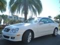 Arctic White - CLK 350 Coupe Photo No. 2