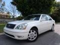 2003 Crystal White Lexus LS 430 Sedan  photo #1